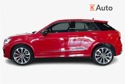 punainen Audi SQ2 2019 kuva 7.