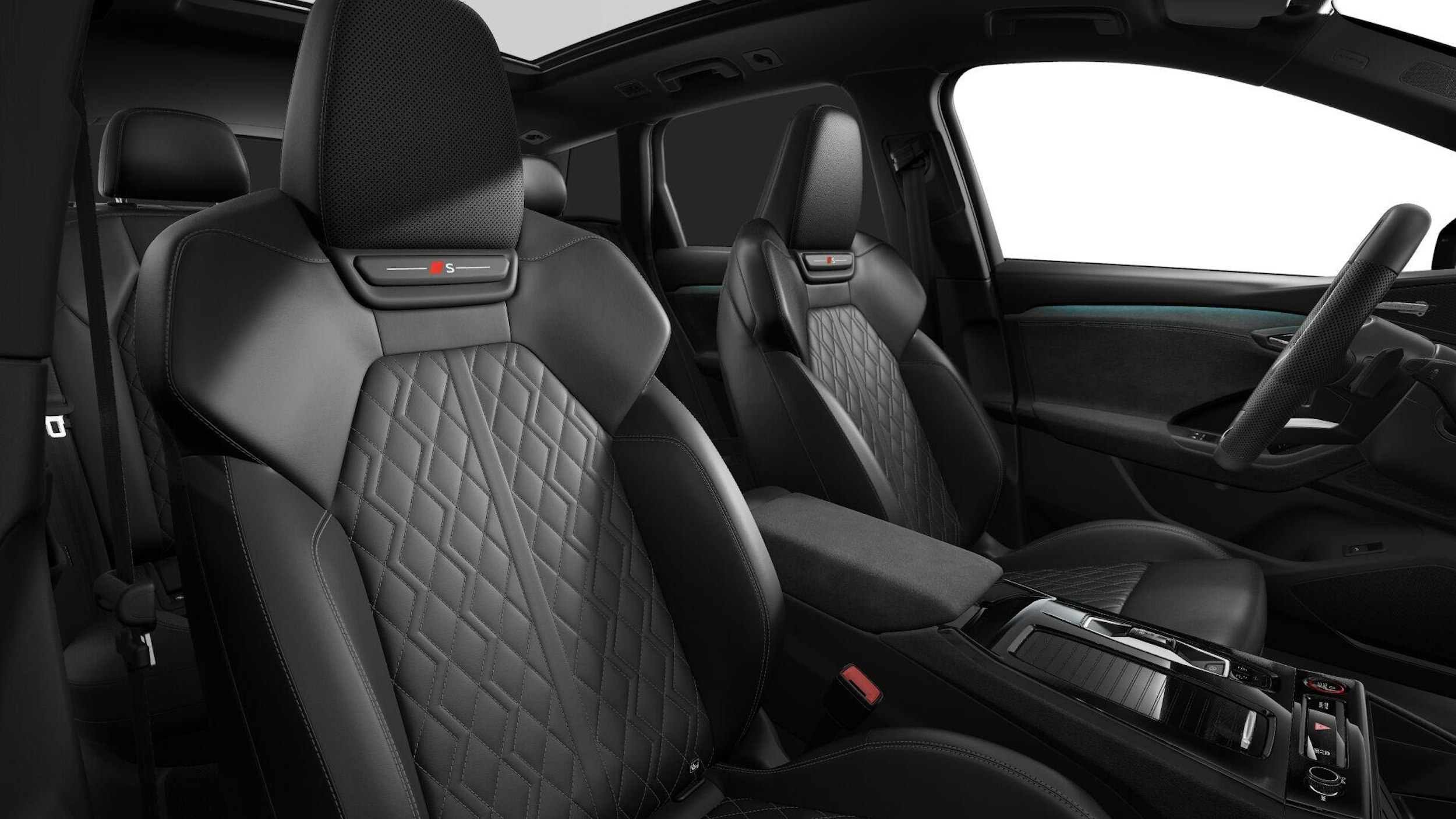 sininen Audi SQ6 e-tron 2024 kuva 7.