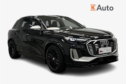 musta Audi SQ6 e-tron 2024 kuva 1.