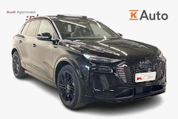 Musta Audi SQ6 e-tron 2024 kuva 1.