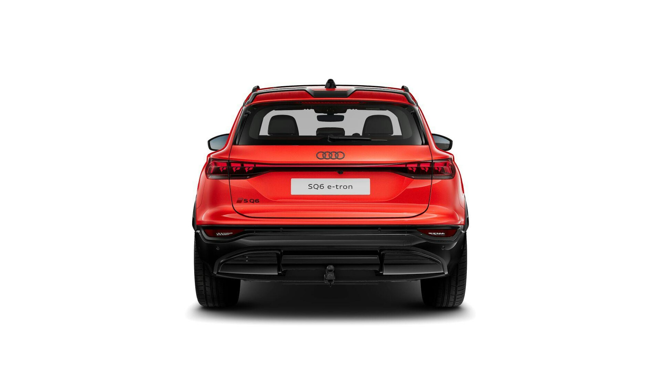 punainen Audi SQ6 e-tron 2025 kuva 4.