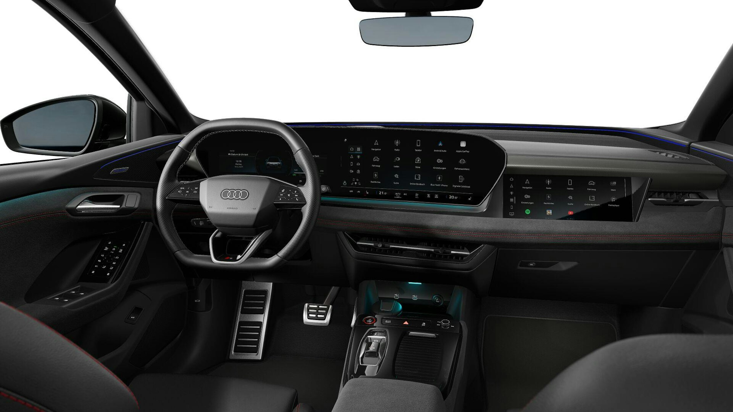 punainen Audi SQ6 e-tron 2025 kuva 8.