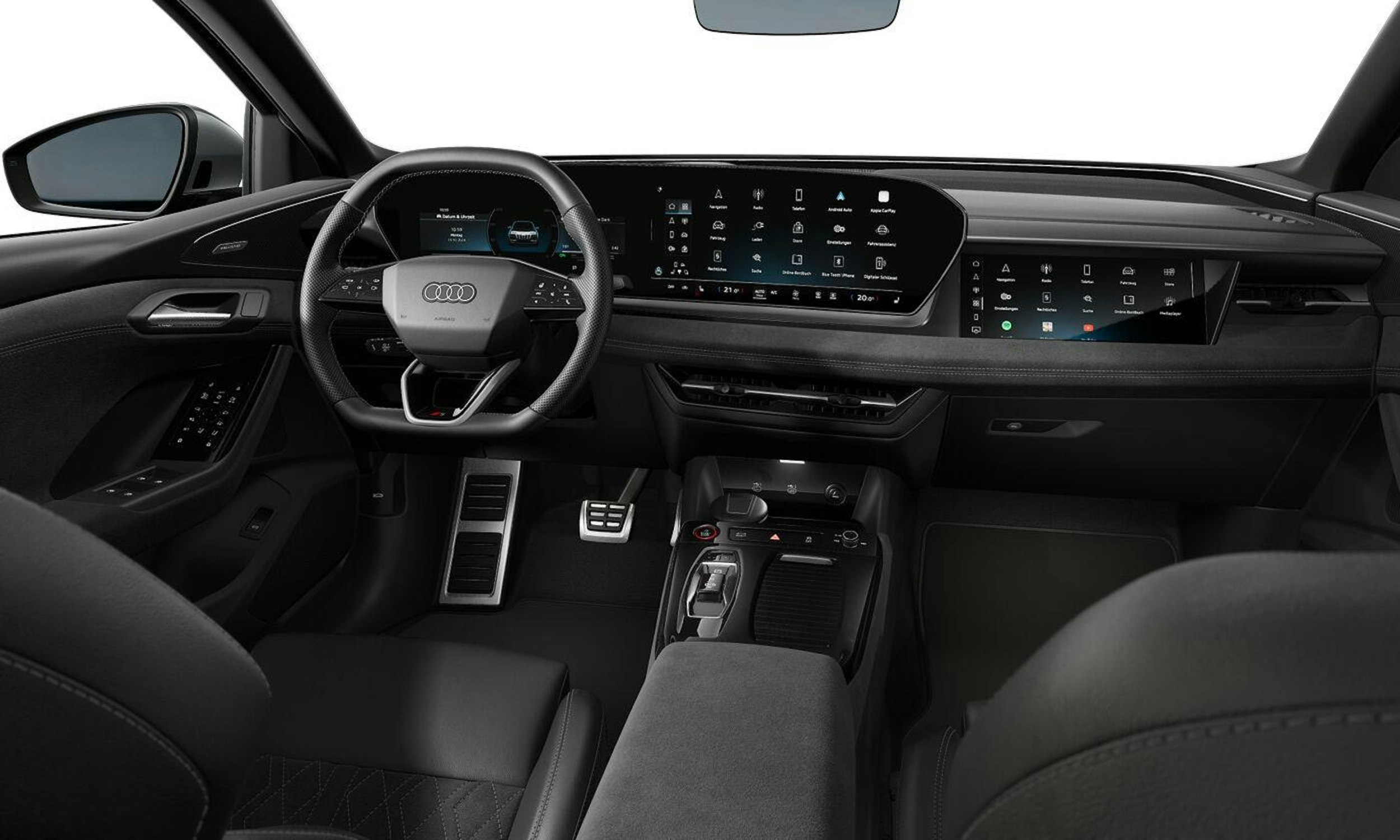 musta Audi SQ6 e-tron 2025 kuva 6.
