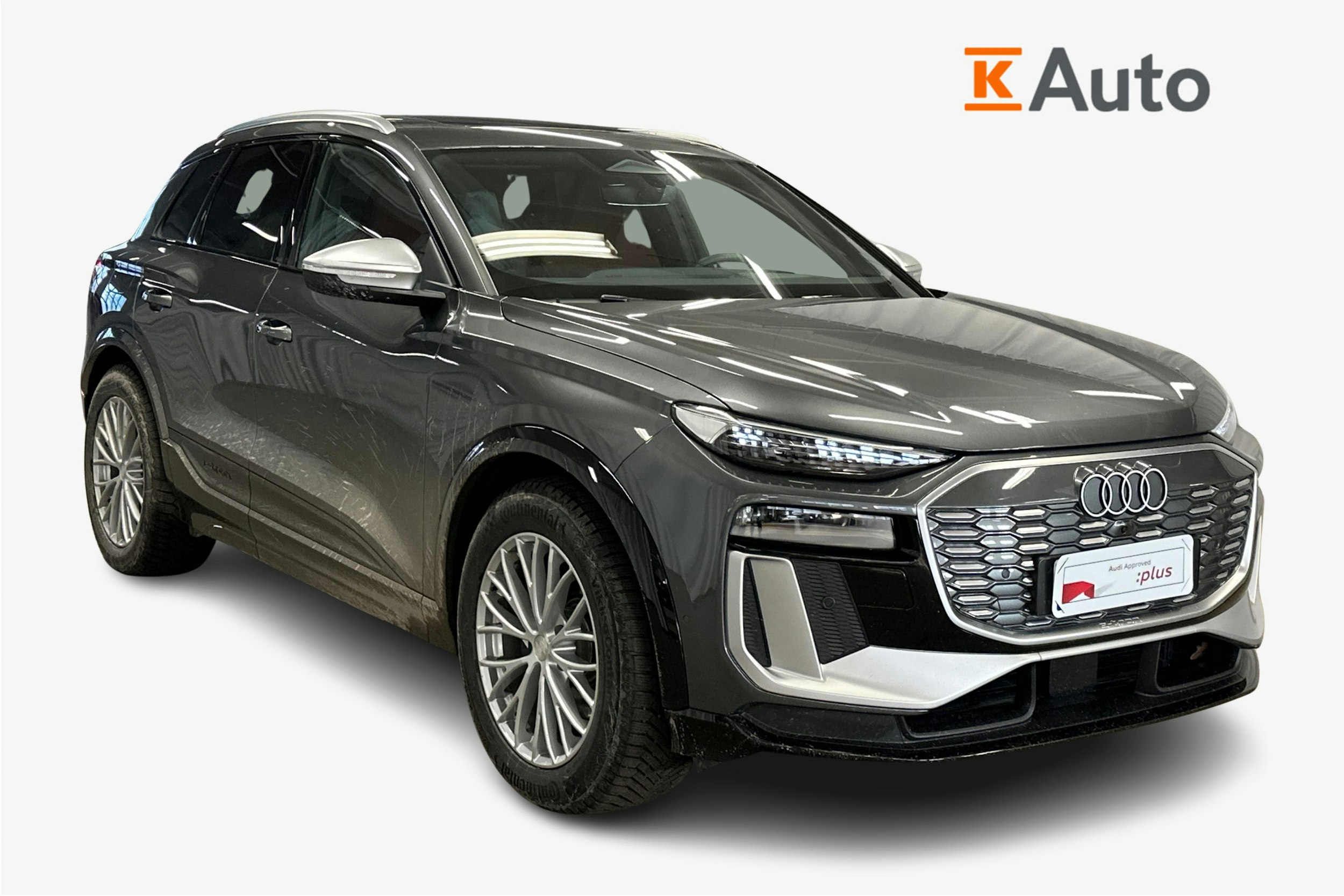 harmaa Audi SQ6 e-tron 2025 kuva 1.