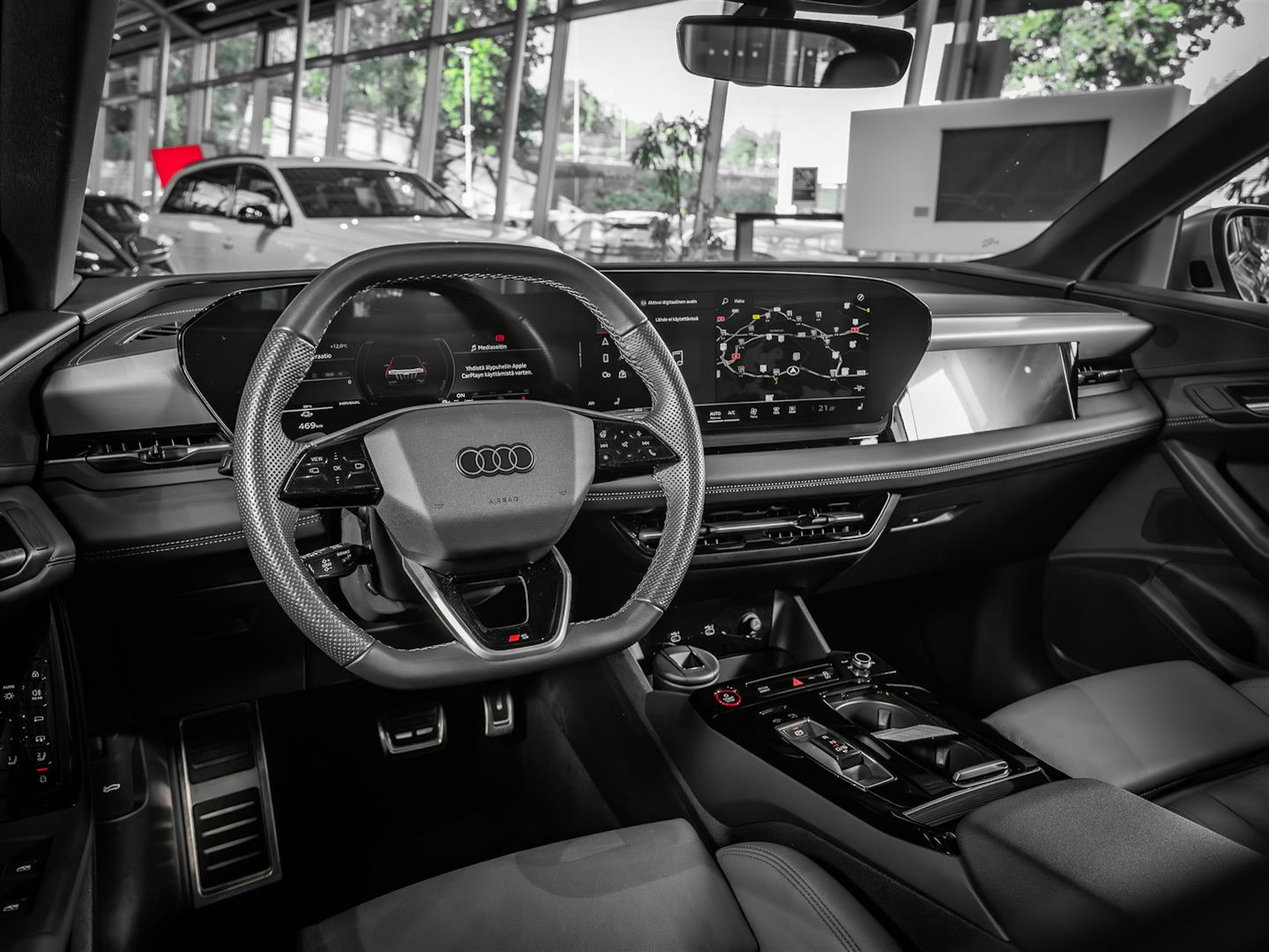 sininen Audi SQ6 e-tron 2025 kuva 18.