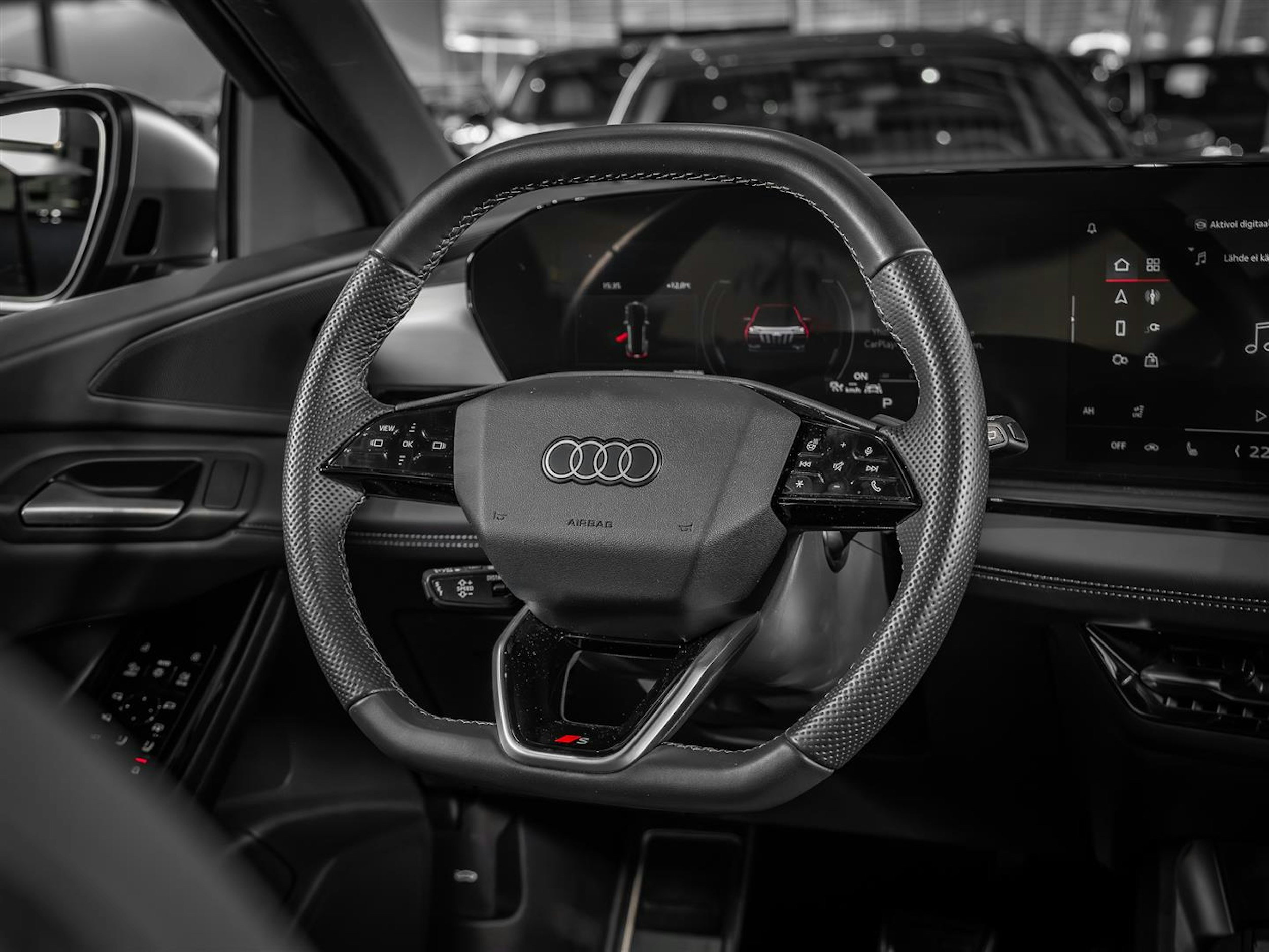 sininen Audi SQ6 e-tron 2025 kuva 21.