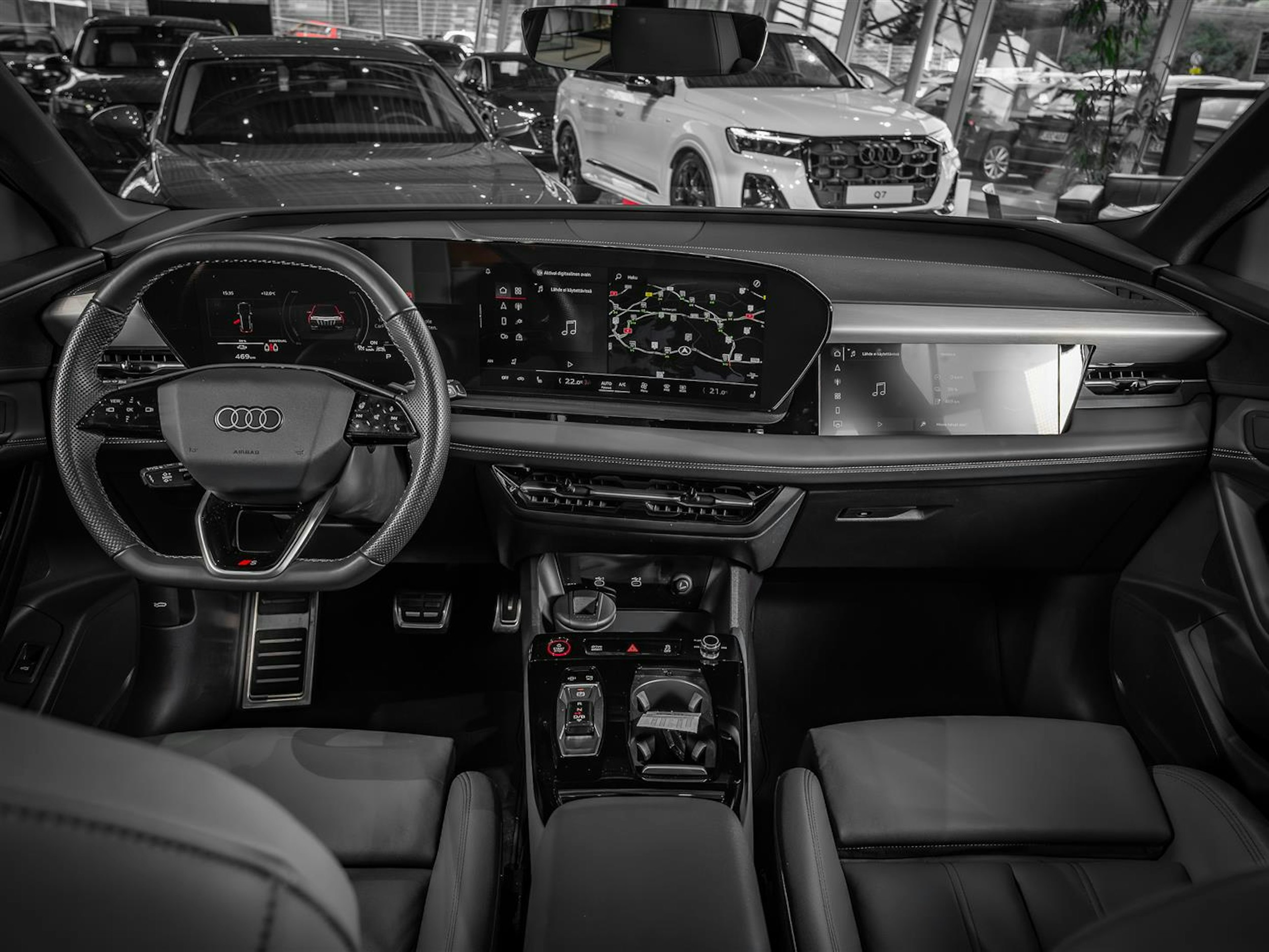 sininen Audi SQ6 e-tron 2025 kuva 22.