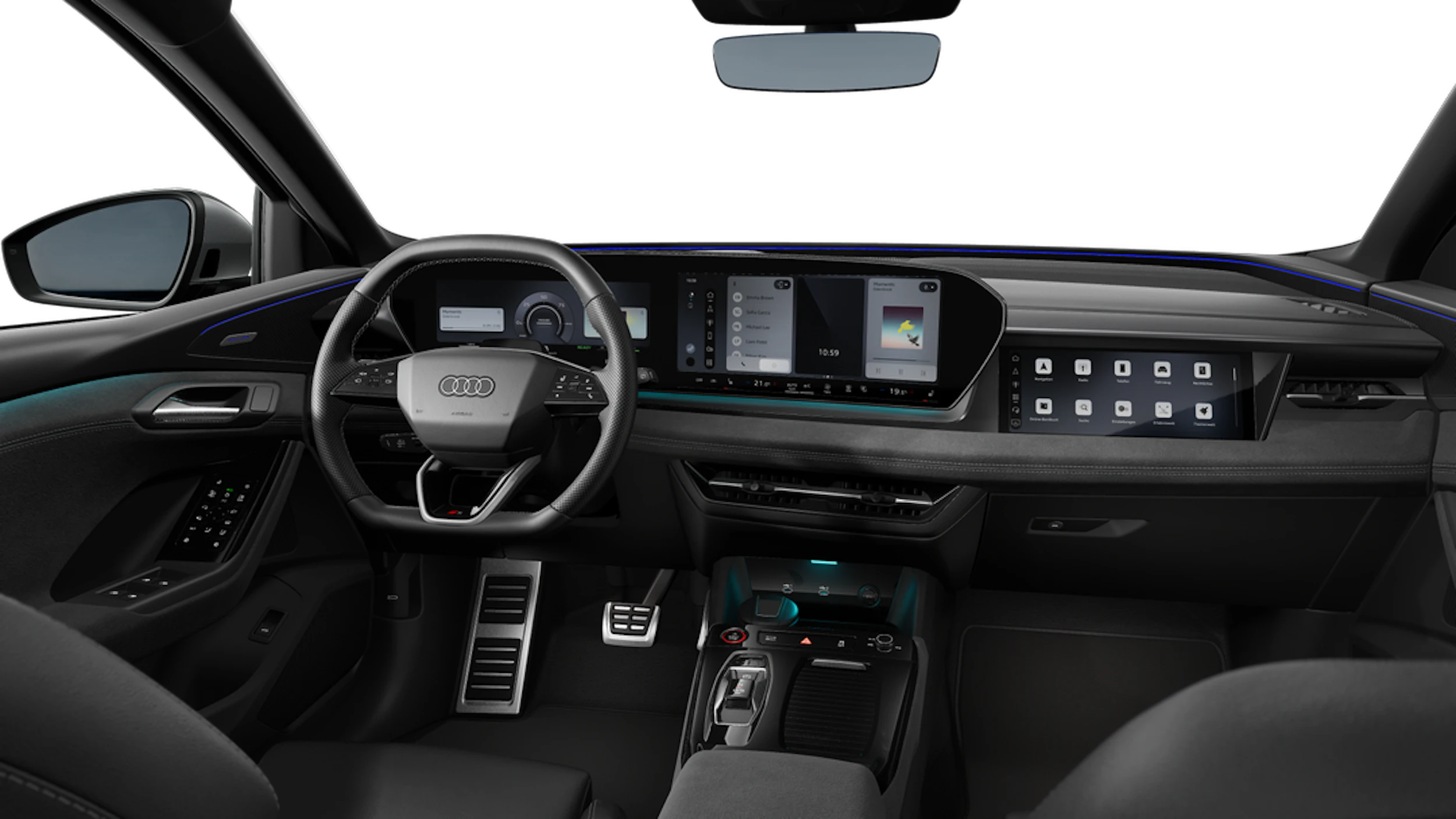 Daytona-harmaa, helmiäisväri Audi SQ6 e-tron 2026 kuva 2.