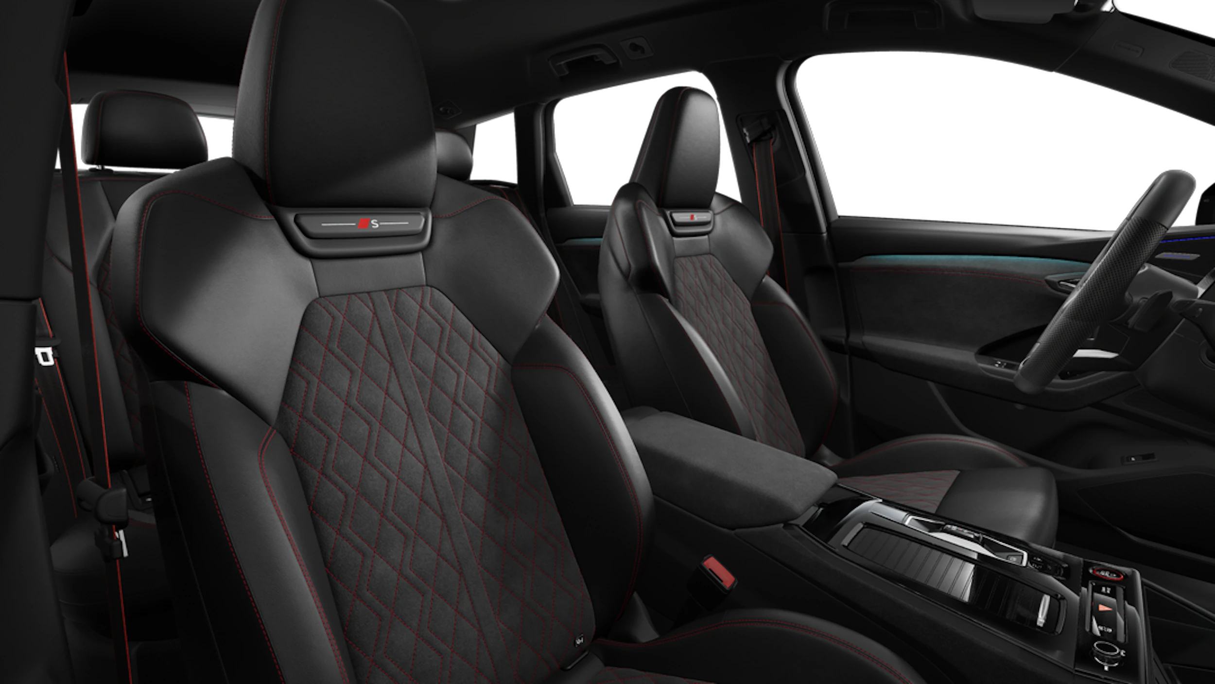 Daytona-harmaa, helmiäisväri Audi SQ6 e-tron 2026 kuva 8.