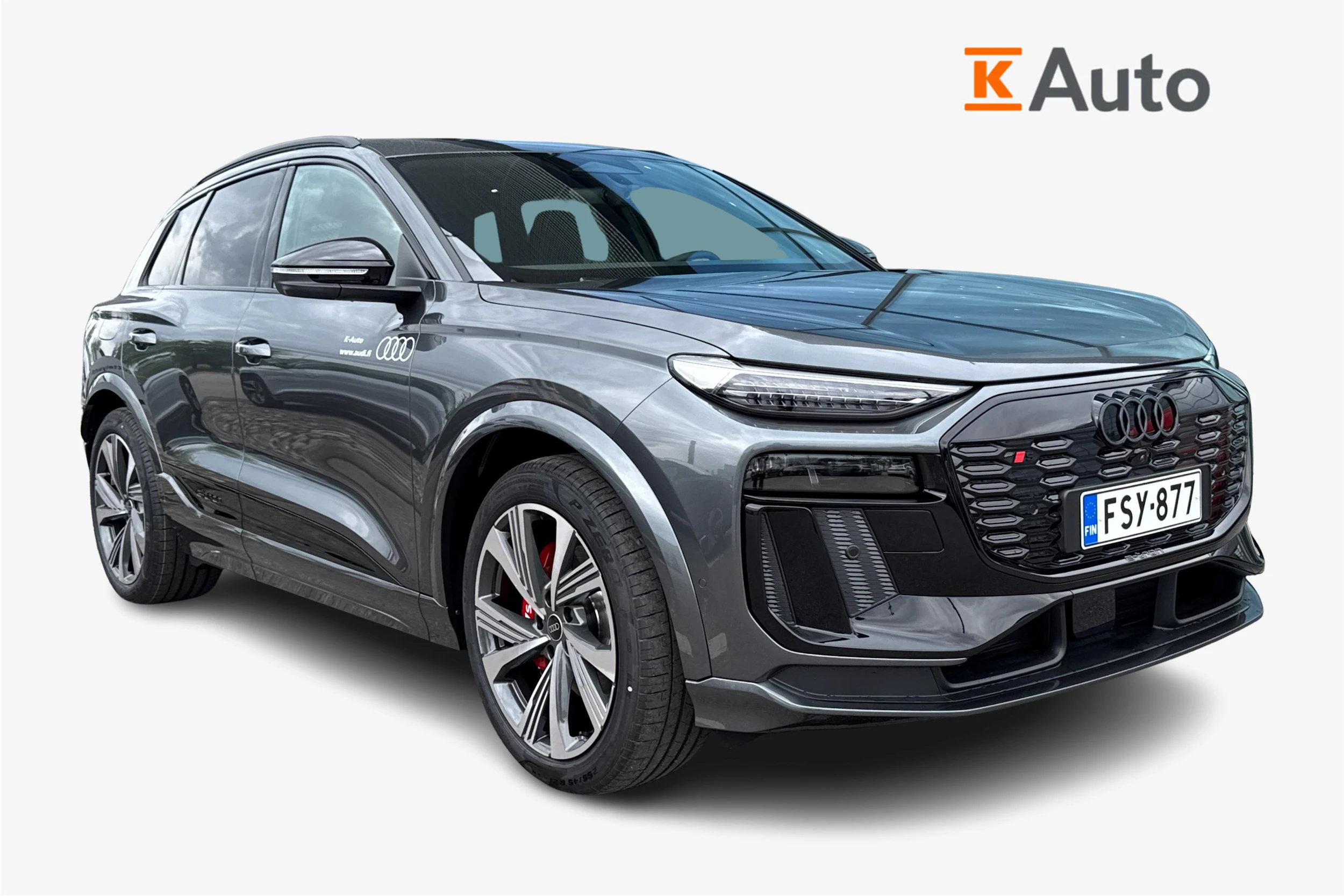 harmaa Audi SQ6 e-tron 2026 kuva 1.