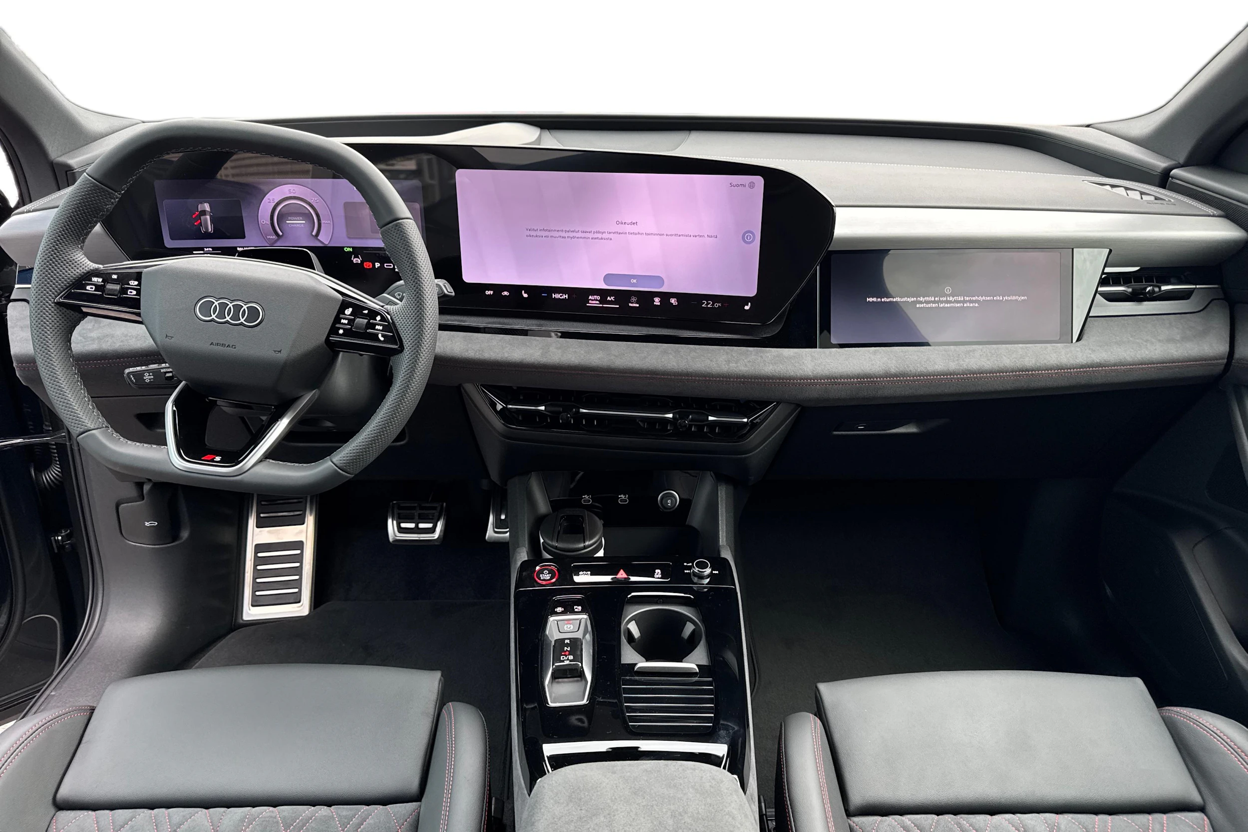 harmaa Audi SQ6 e-tron 2026 kuva 7.