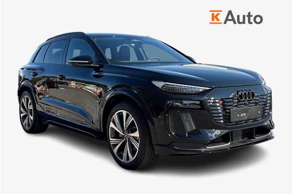Audi SQ6 e-tron quattro Black Edition | Musta Optiikka - paketti | Vetokoukku | Urheiluistuimet Plus | Nahkaverhoilu