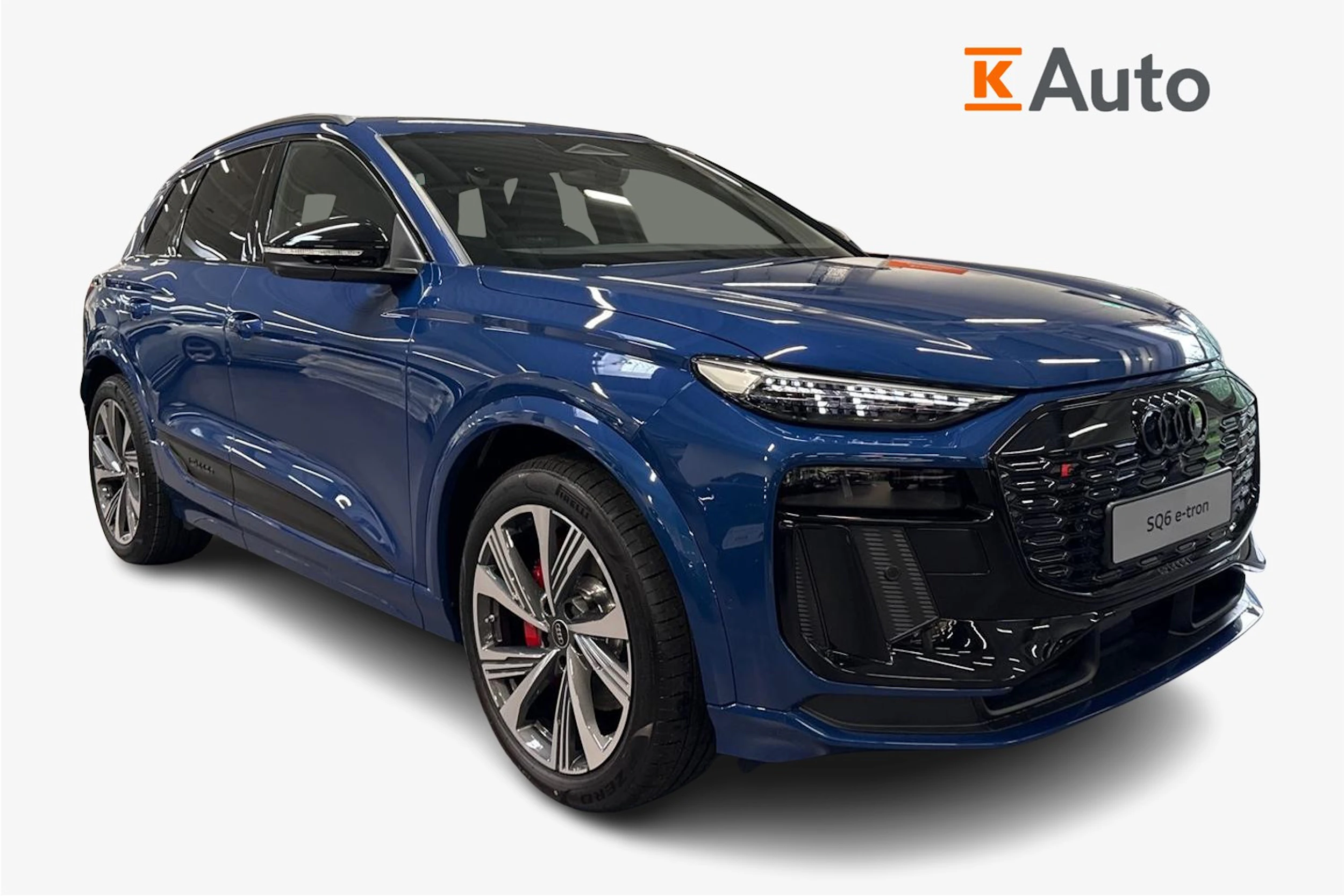 met. sininen Audi SQ6 e-tron 2026 kuva 1.