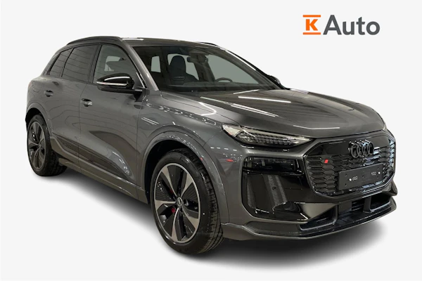 Audi SQ6 e-tron quattro | Panoraama-lasikatto | Vetokoukku | Musta Optiikka Pro | Sähköpenkit hierontatoiminnolla
