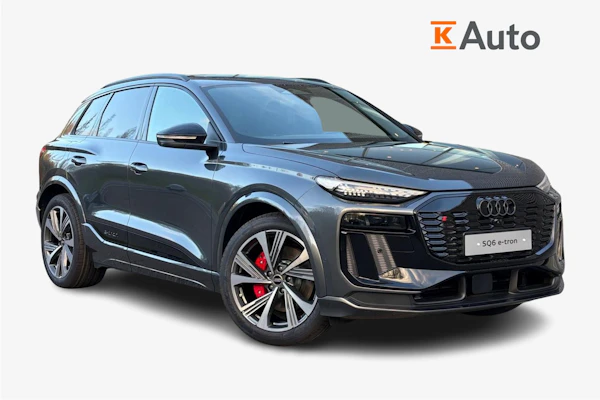 Audi SQ6 e-tron e-tron quattro Black Edition I Urheiluistuin Plus I B&O I AR-HUD I Vetokoukku I Hierovat etuistuimet
