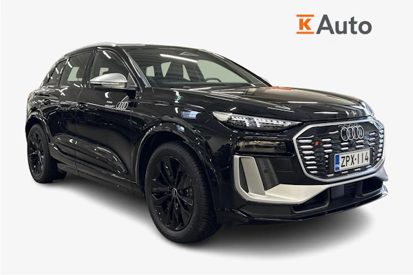 Audi SQ6 e-tron quattro | Mythos-musta SQ6 5vuotta/100tkm takuulla! | Hud | Ilmajouset | B&O | koukku |