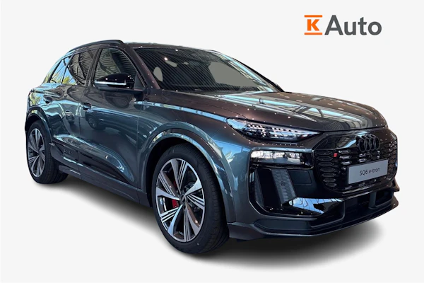 Audi SQ6 e-tron quattro | Vetokoukku | B&O | Musta Optiikka Pro | Tummennukset | 5v/100tkm takuu |