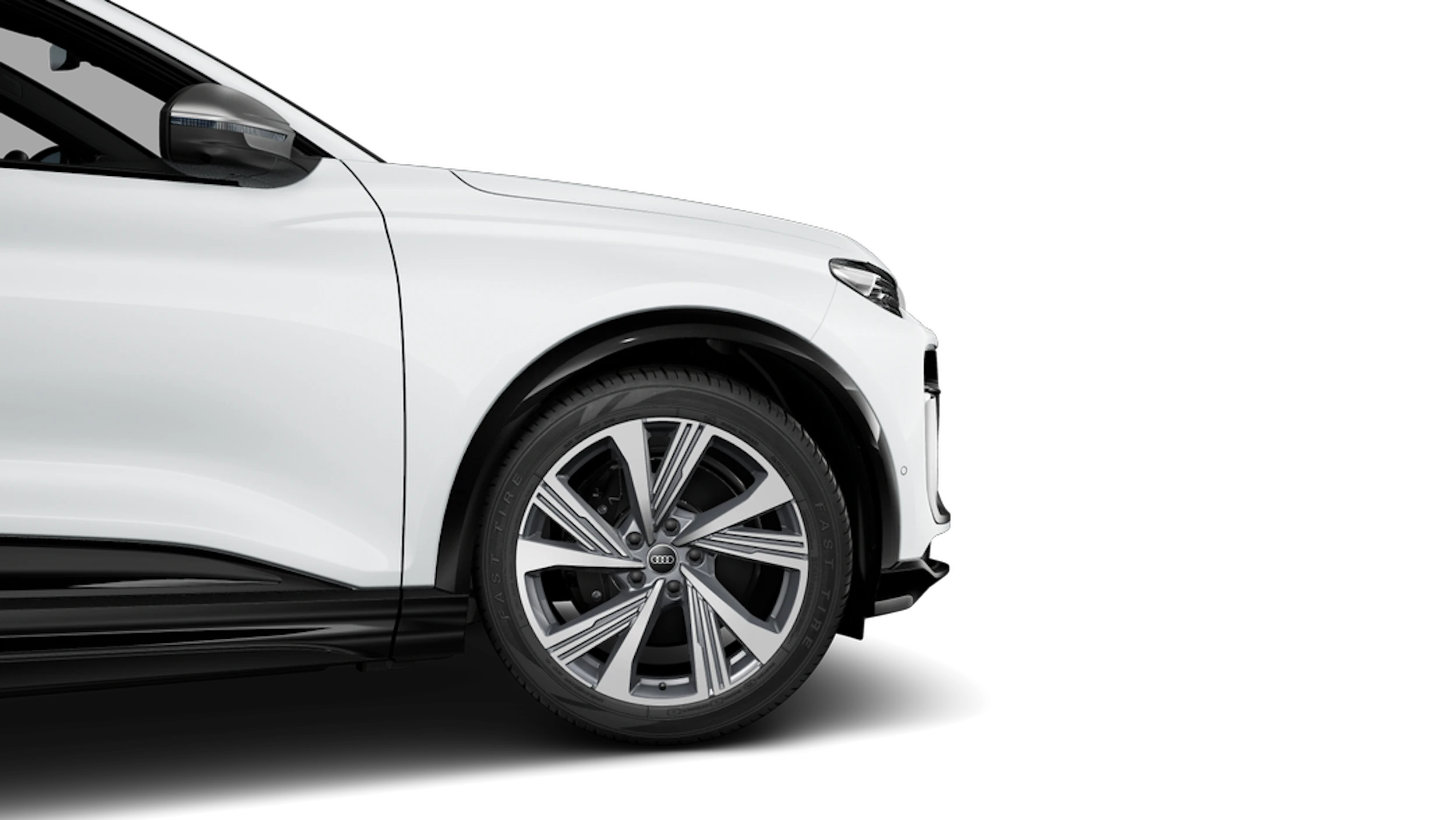 Jäätikönvalkoinen, metalliväri Audi SQ6 e-tron 2027 kuva 10.