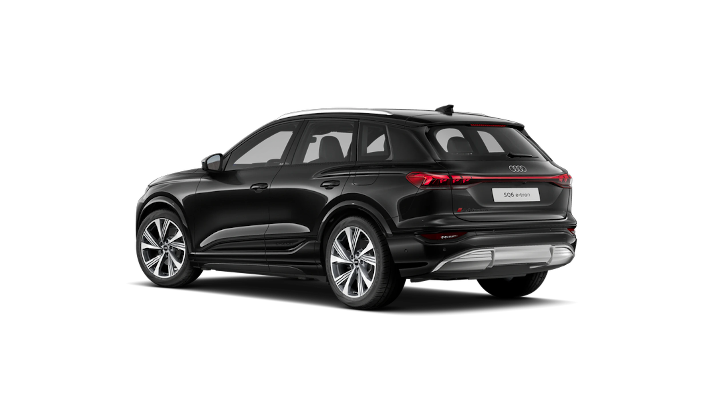 Mythos-musta, metalliväri Audi SQ6 e-tron 2027 kuva 4.