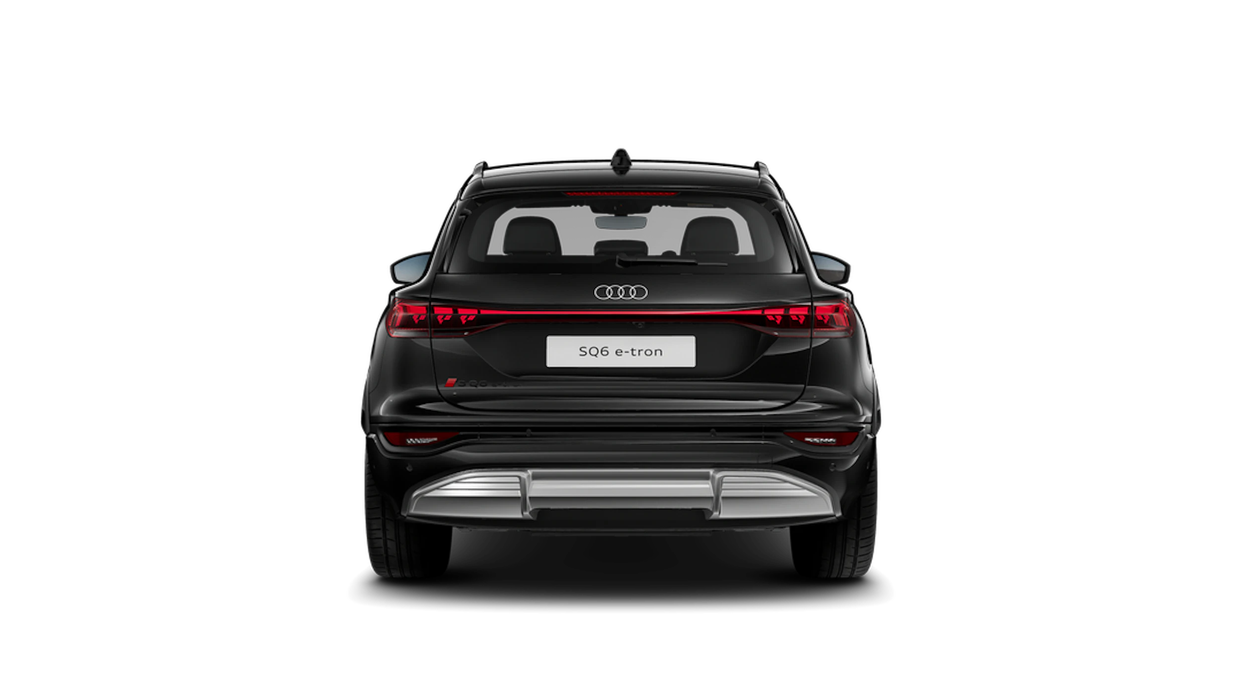 Mythos-musta, metalliväri Audi SQ6 e-tron 2027 kuva 5.