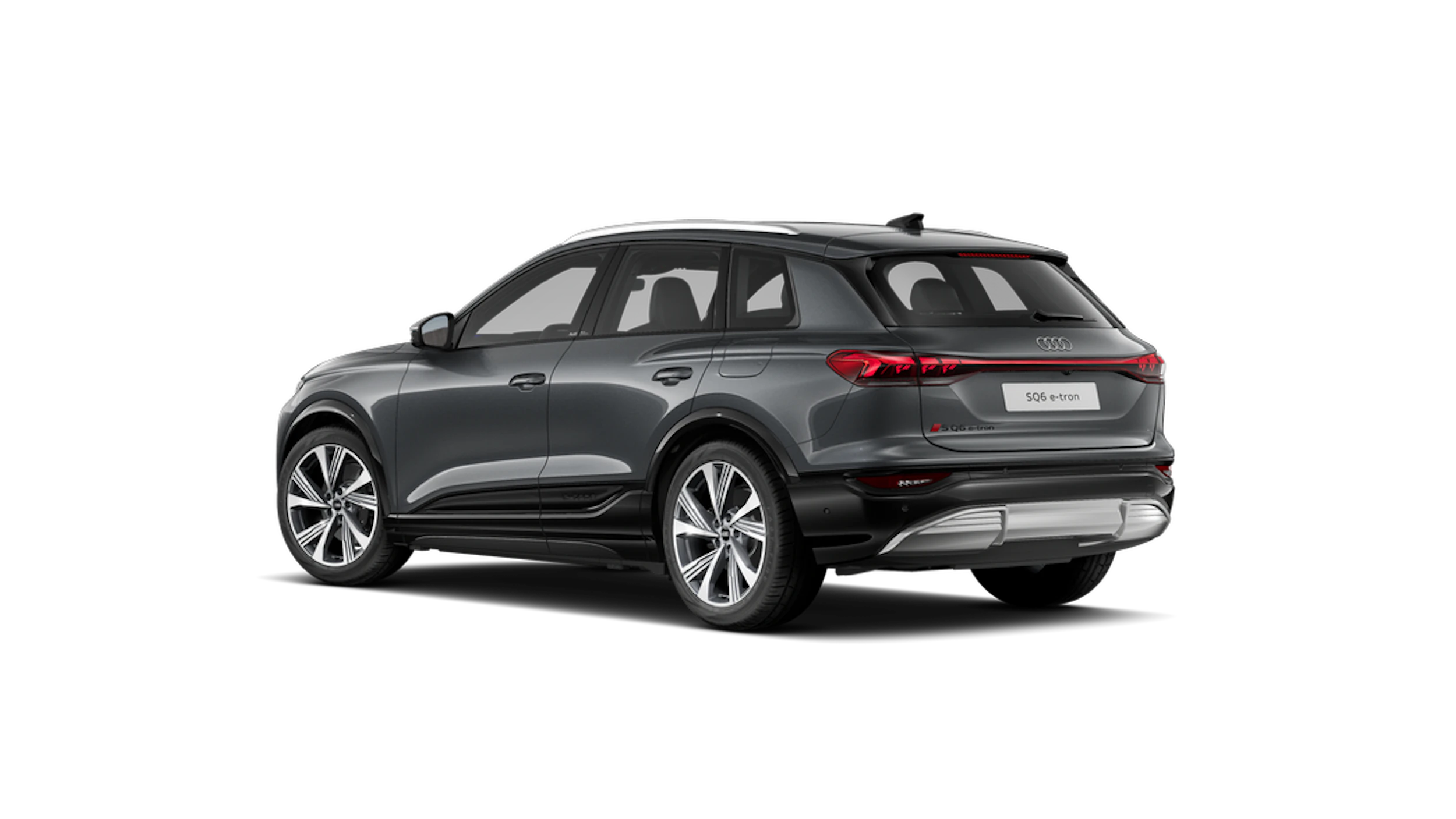 Daytona-harmaa, helmiäisväri Audi SQ6 e-tron 2027 kuva 4.