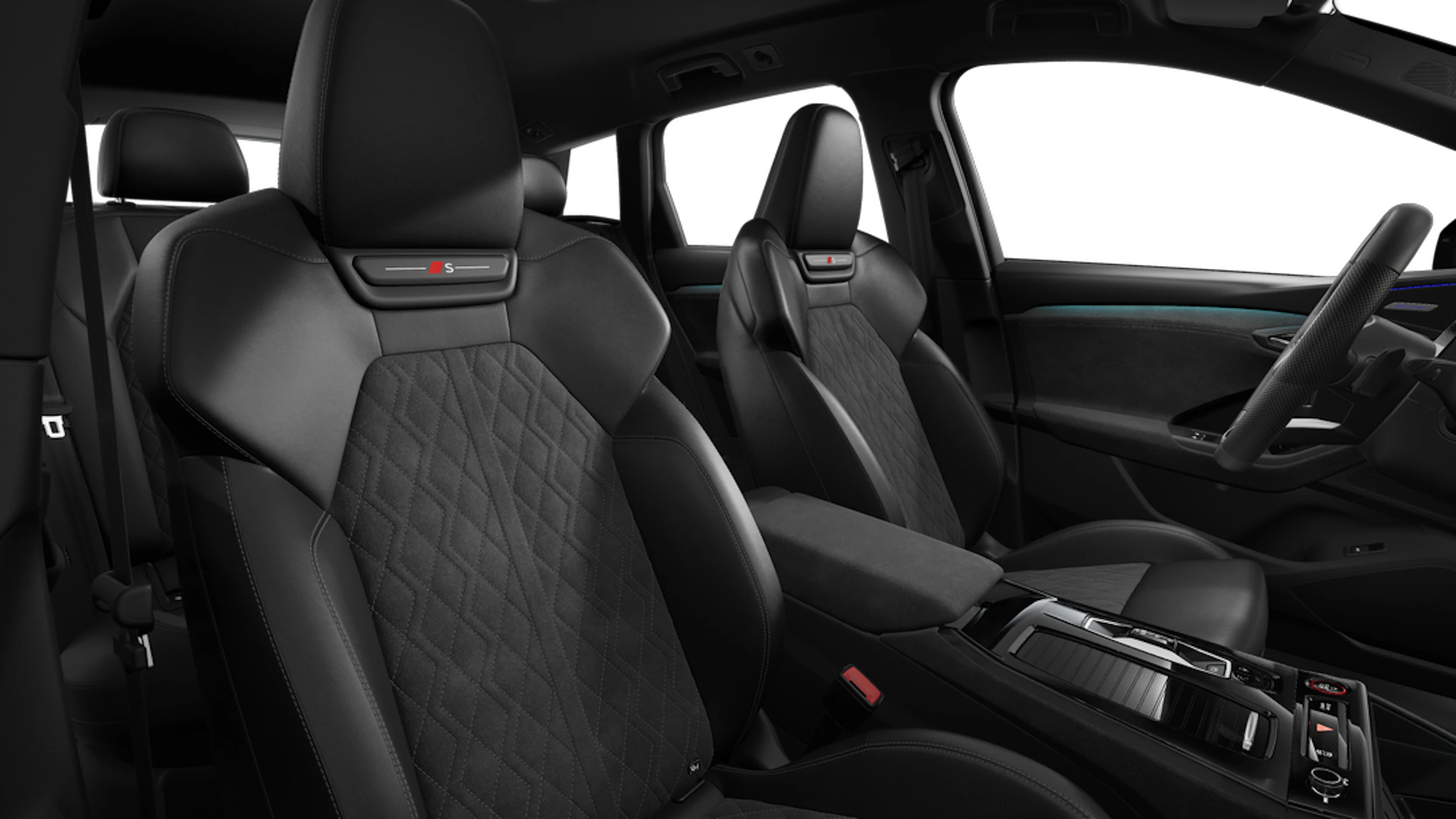 Daytona-harmaa, helmiäisväri Audi SQ6 e-tron 2027 kuva 8.
