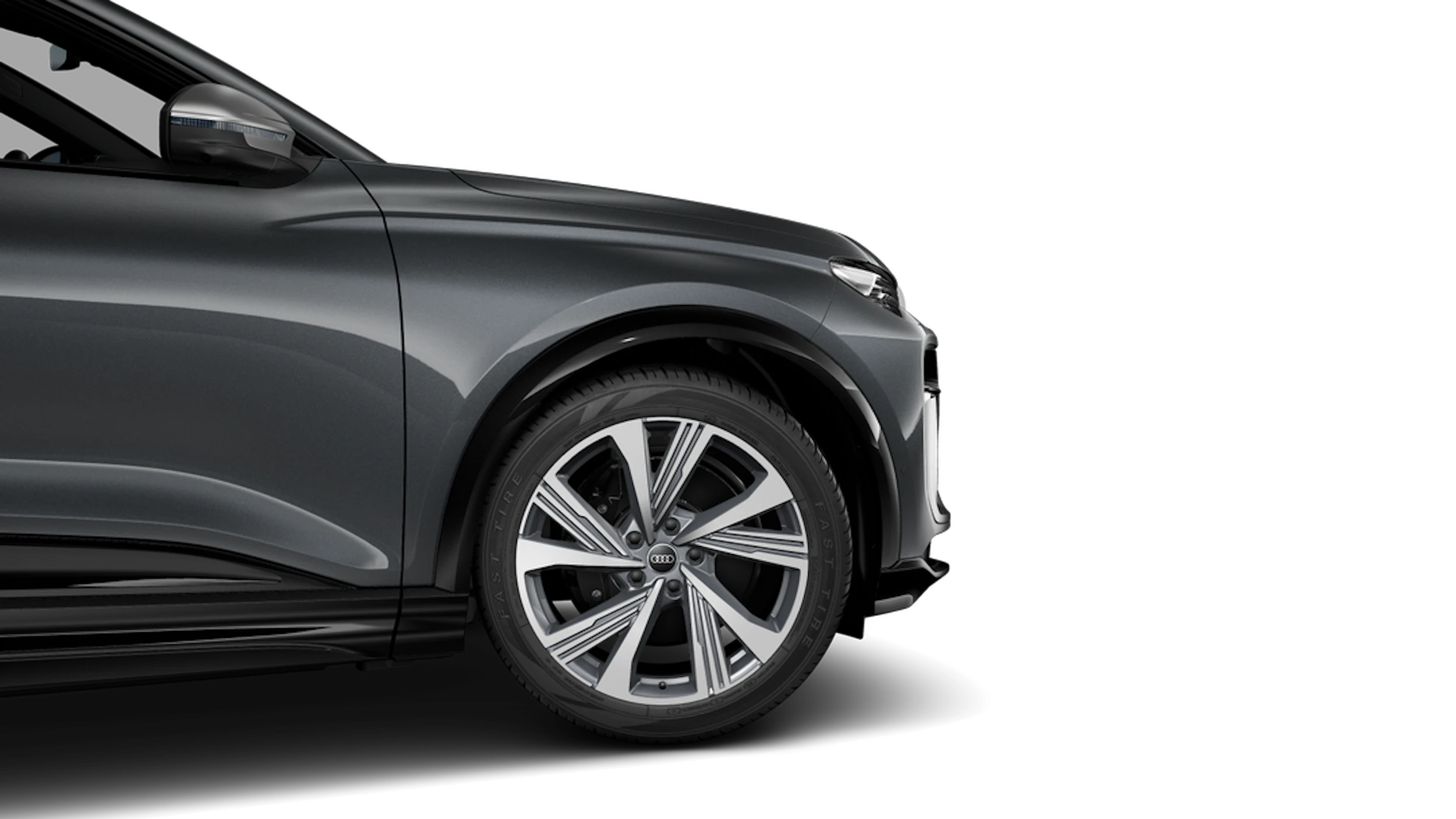 Daytona-harmaa, helmiäisväri Audi SQ6 e-tron 2027 kuva 11.