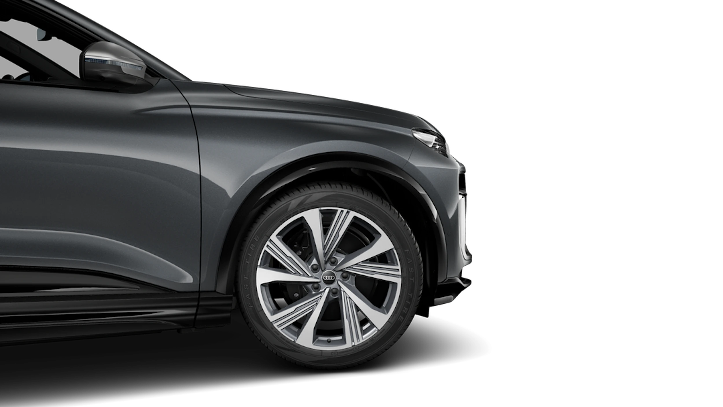 Daytona-harmaa, helmiäisväri Audi SQ6 e-tron 2027 kuva 11.
