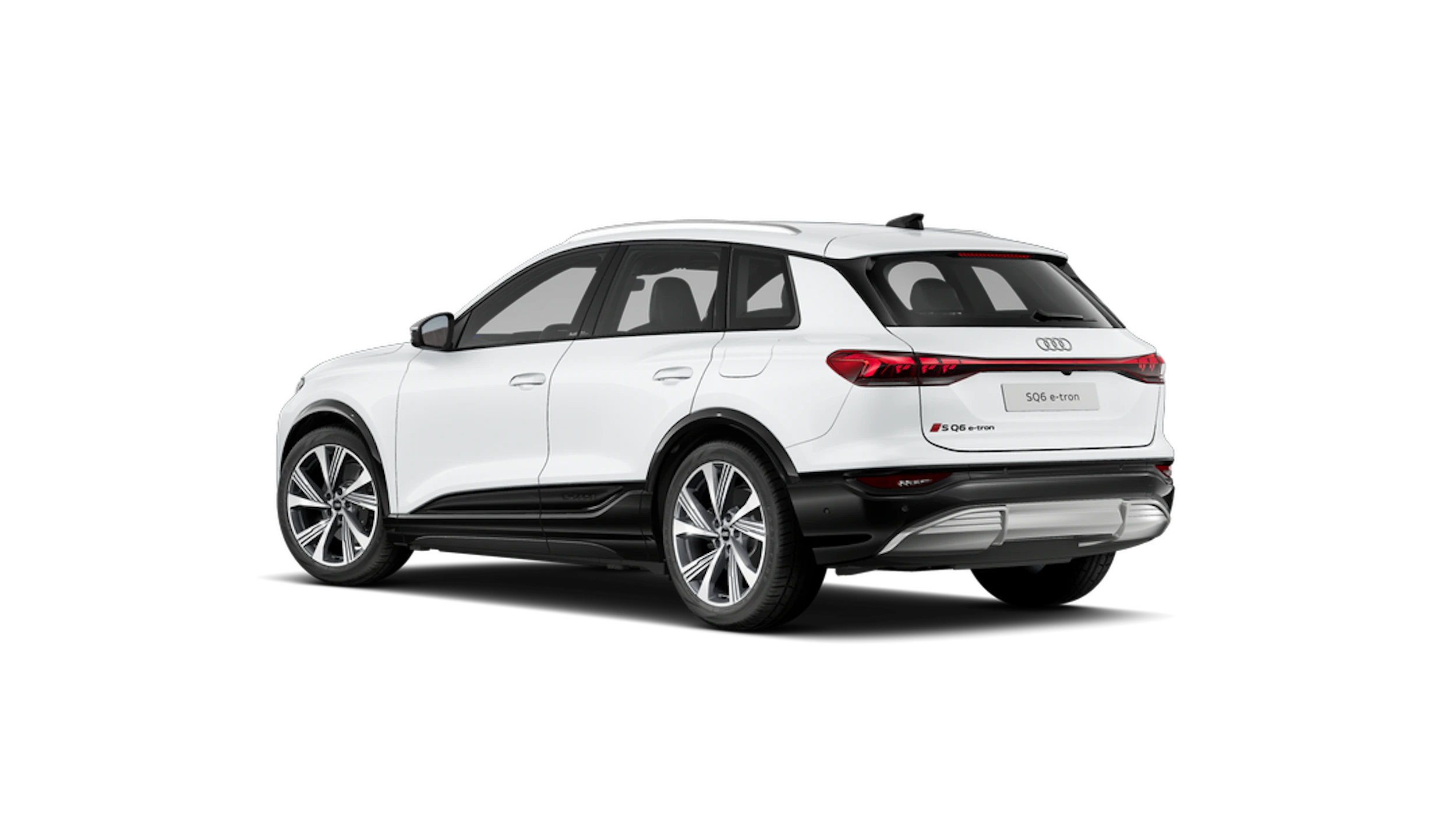 Jäätikönvalkoinen, metalliväri Audi SQ6 e-tron 2027 kuva 4.