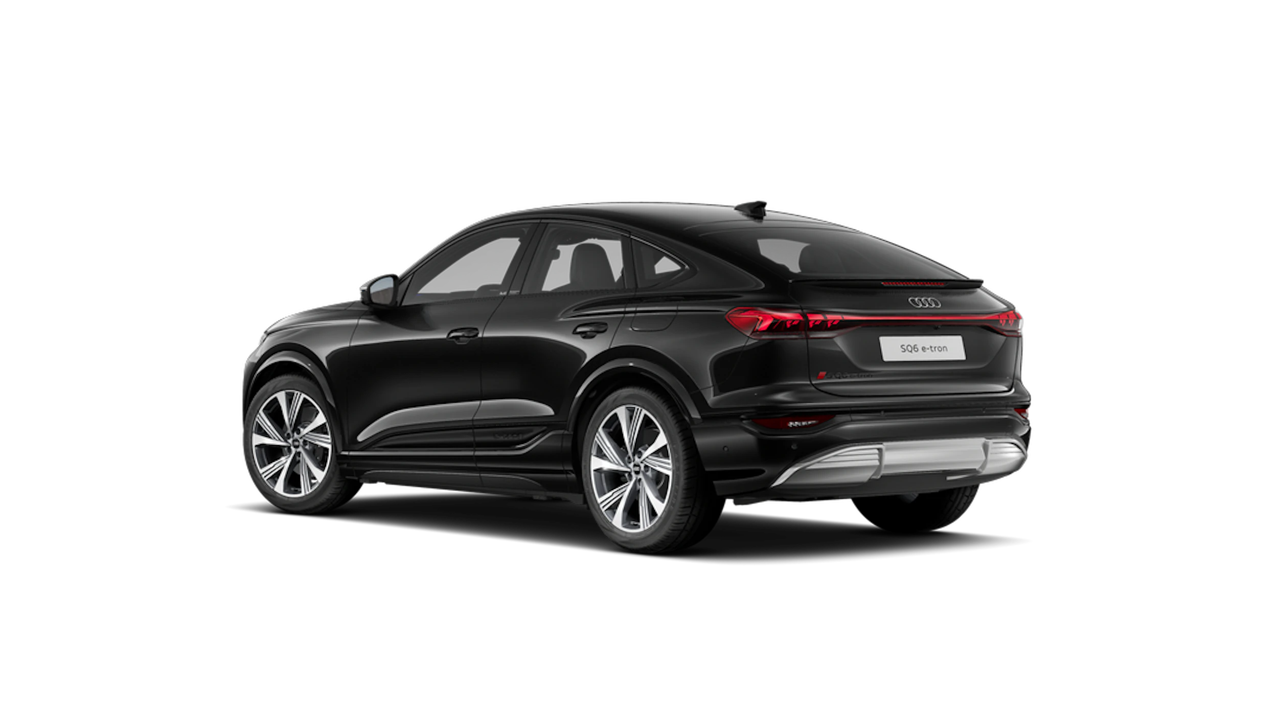 Mythos-musta, metalliväri Audi SQ6 e-tron 2027 kuva 4.