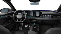 Mythos-musta, metalliväri Audi SQ6 e-tron 2027 kuva 7.