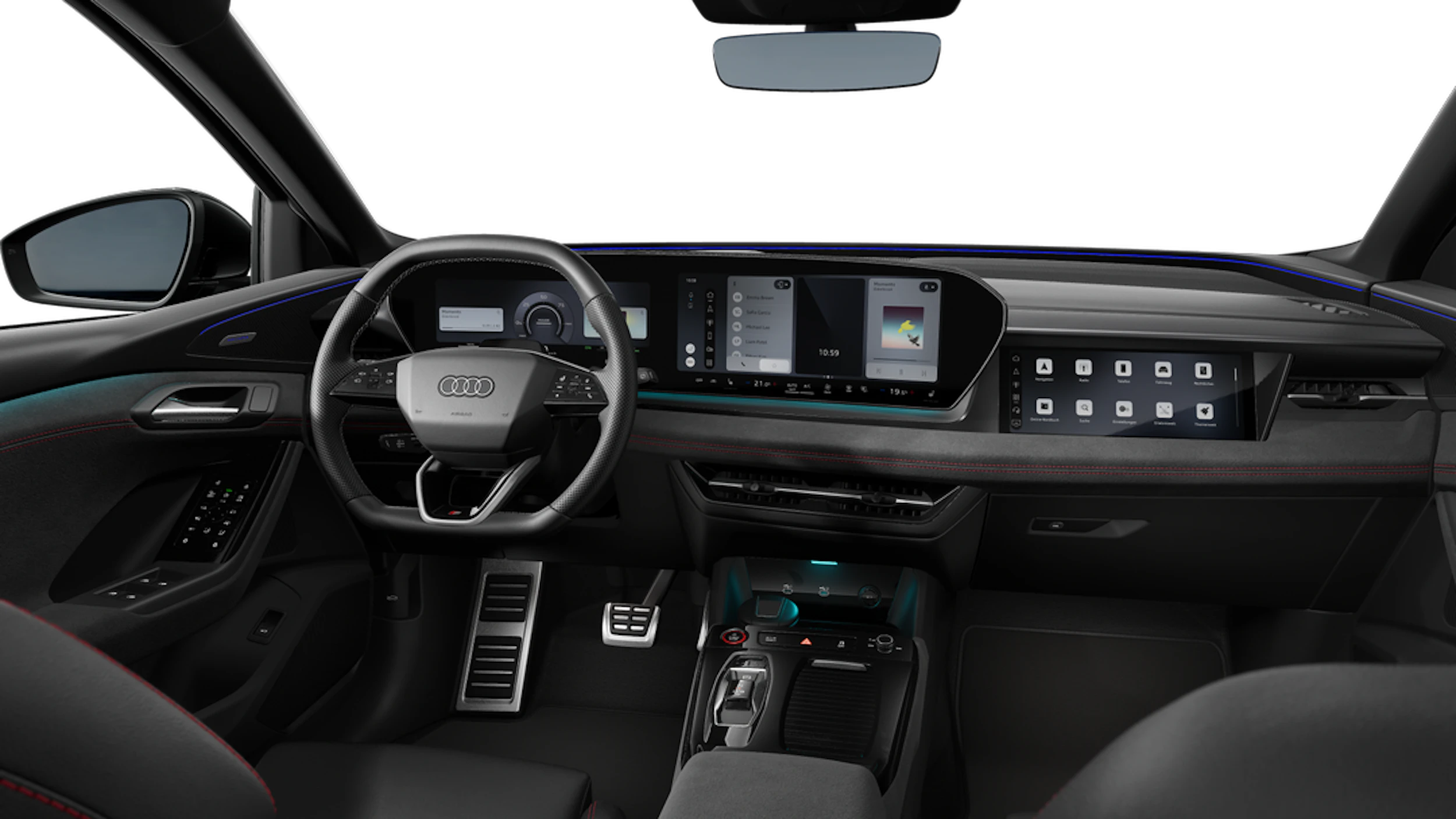 Soneira-punainen, metalliväri Audi SQ6 e-tron 2027 kuva 7.
