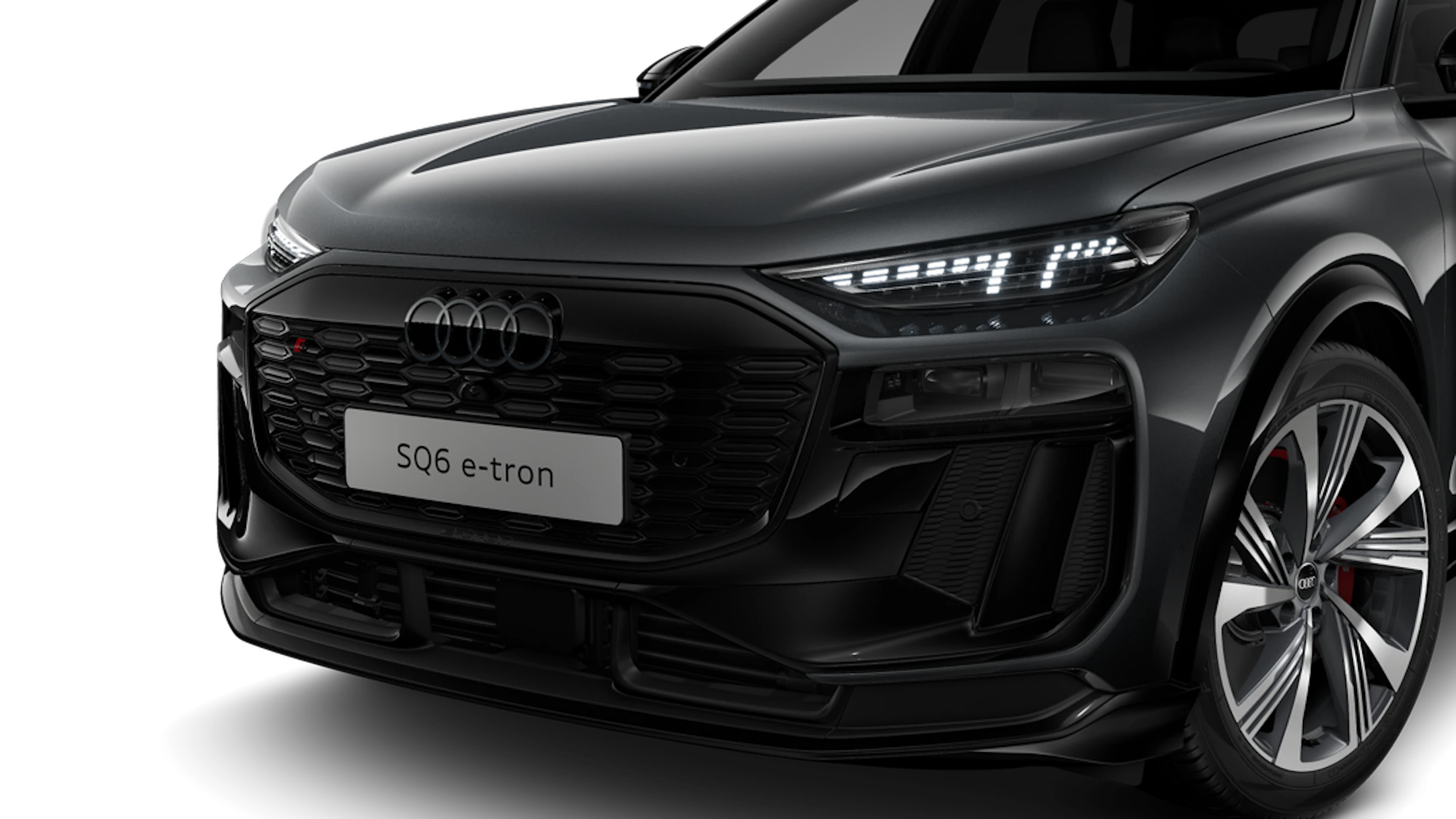 Daytona-harmaa, helmiäisväri Audi SQ6 e-tron 2027 kuva 6.