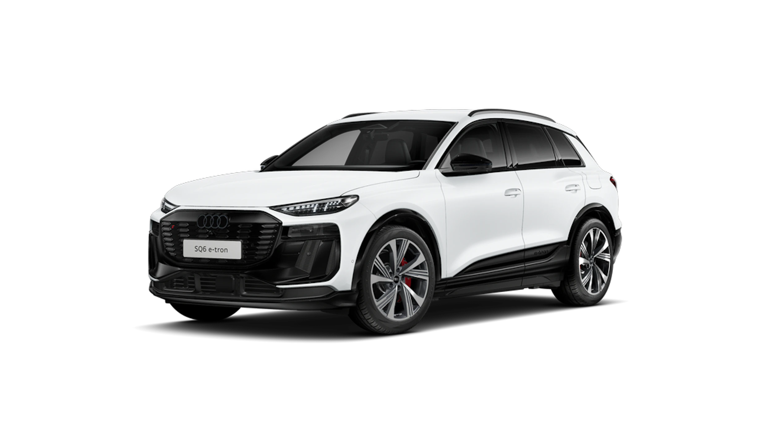Jäätikönvalkoinen, metalliväri Audi SQ6 e-tron 2027 kuva 1.