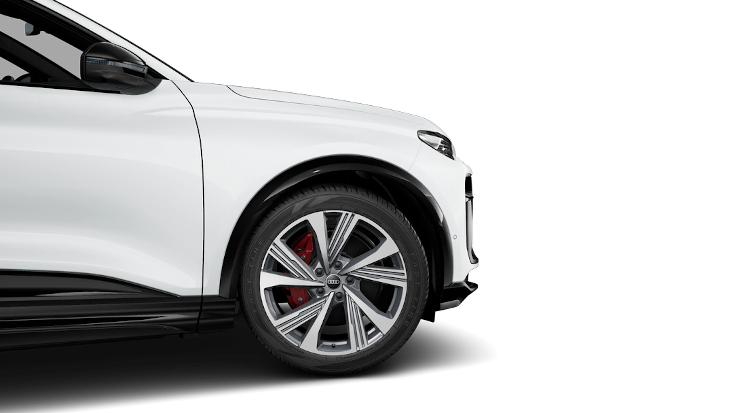 Jäätikönvalkoinen, metalliväri Audi SQ6 e-tron 2027 kuva 10.