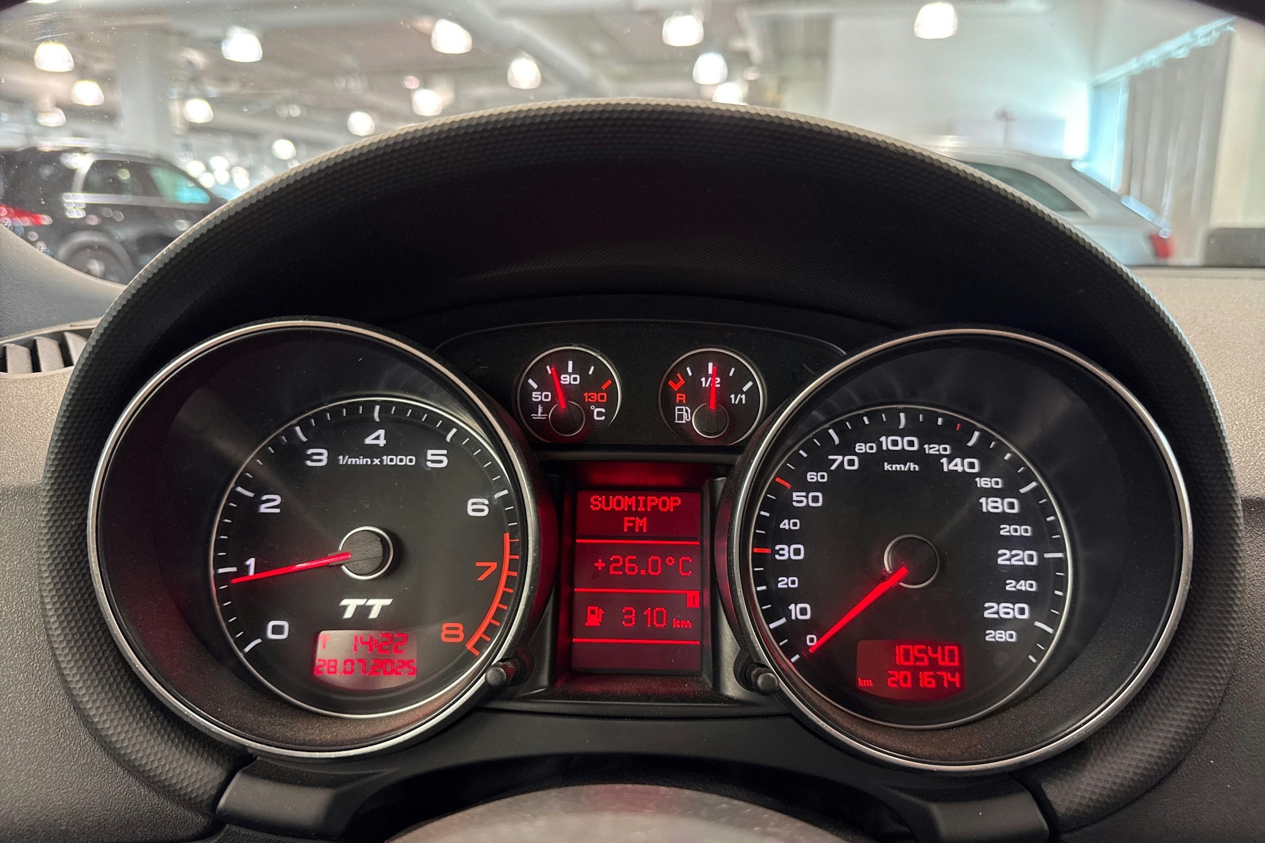 Hopea Audi TT 2007 kuva 15.