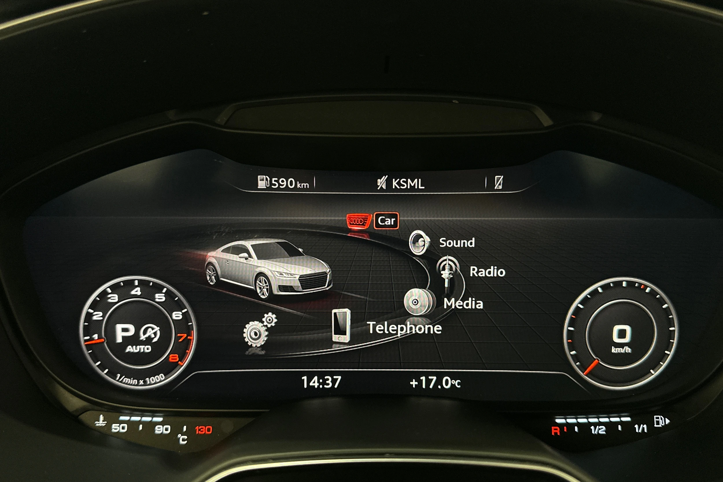 musta Audi TT 2016 kuva 22.
