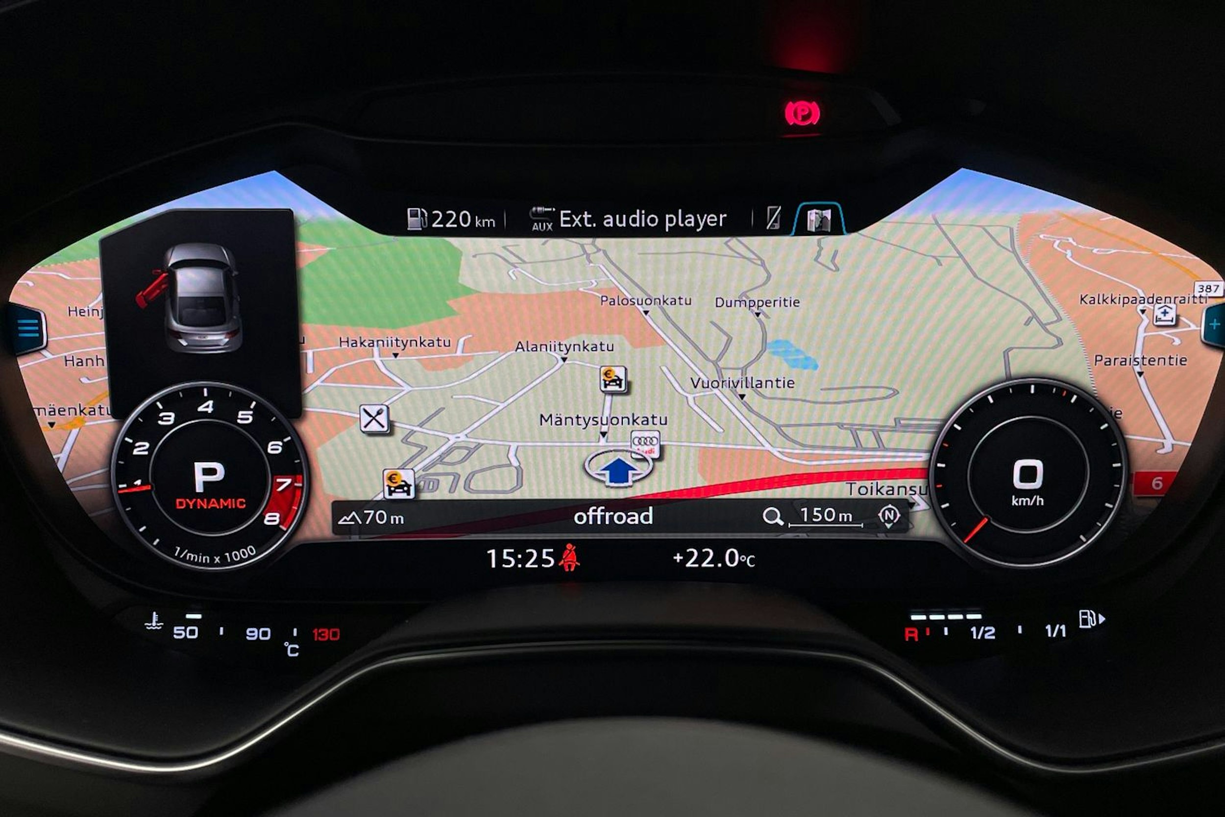 Musta Audi TTS 2016 kuva 25.