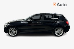 musta BMW 114 2014 kuva 5.