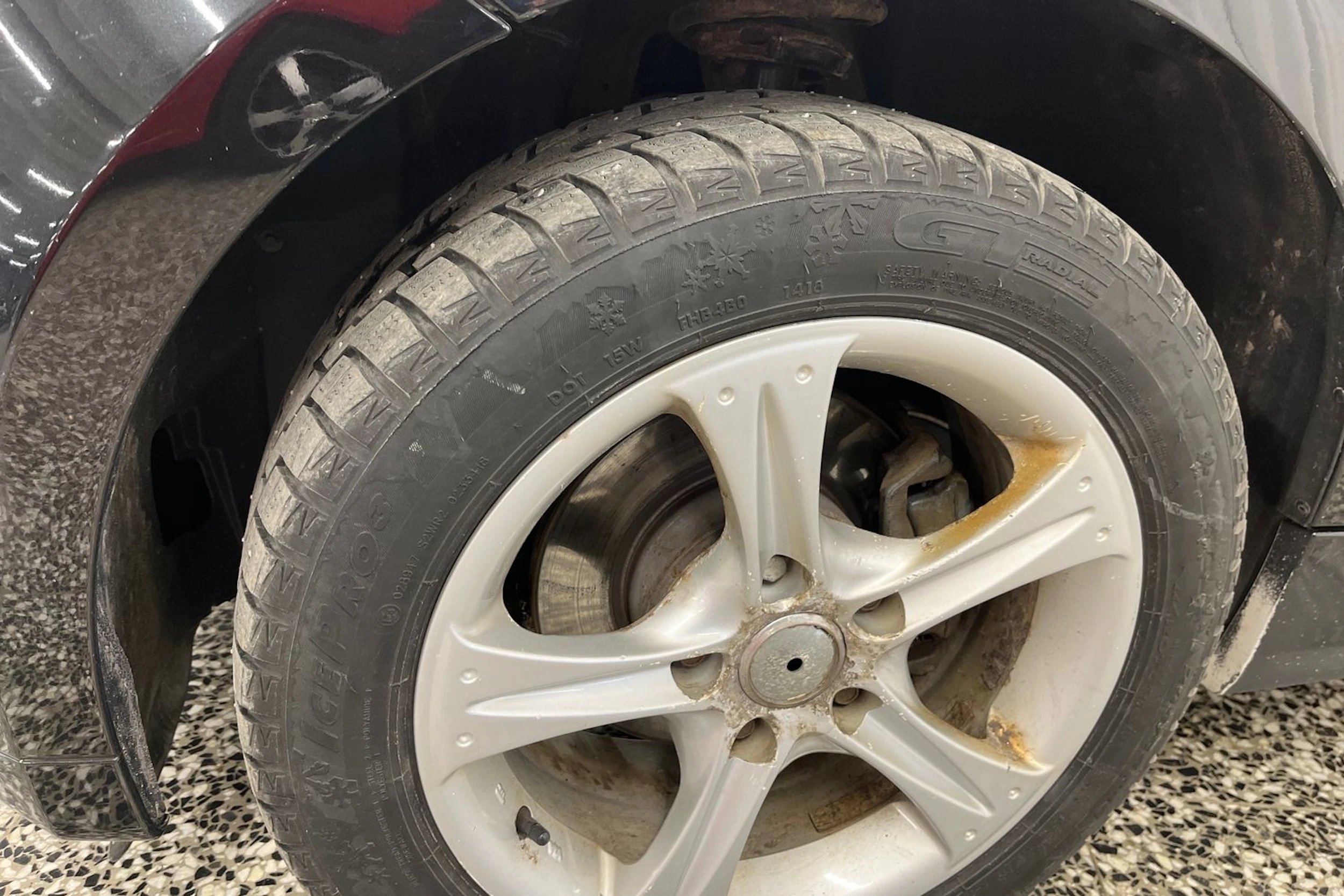 Musta BMW 116 2007 kuva 14.