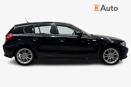 Musta BMW 116 2008 kuva 7.