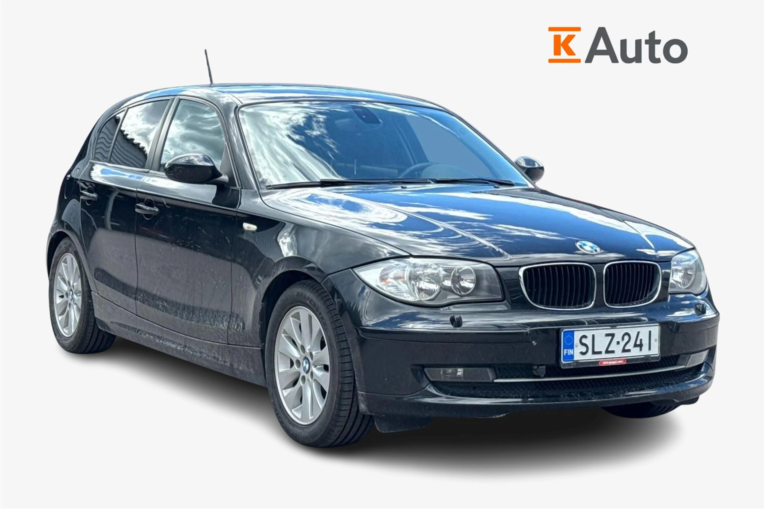 musta BMW 116 2009 kuva 1.