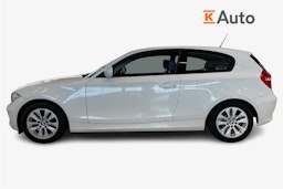 valkoinen BMW 116 2010 kuva 6.