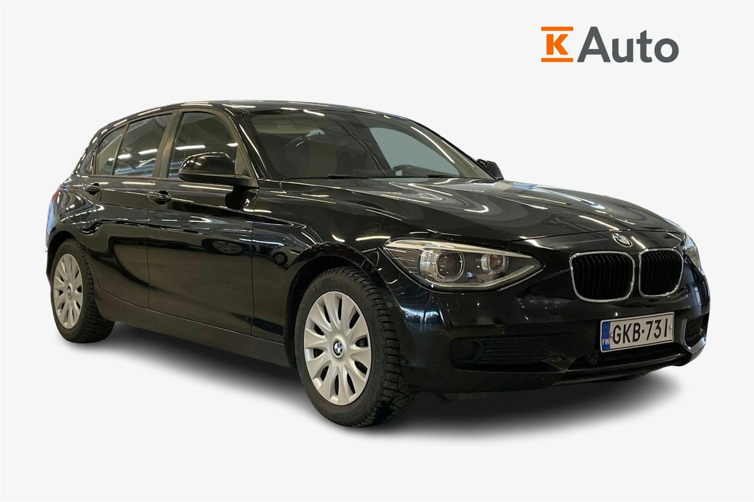 musta BMW 116 2011 kuva 1.
