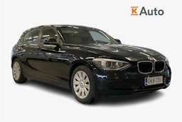 musta BMW 116 2011 kuva 1.