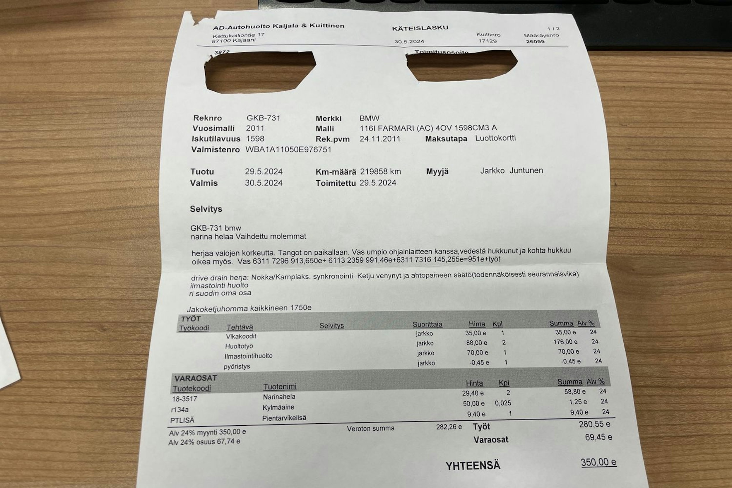 musta BMW 116 2011 kuva 31.