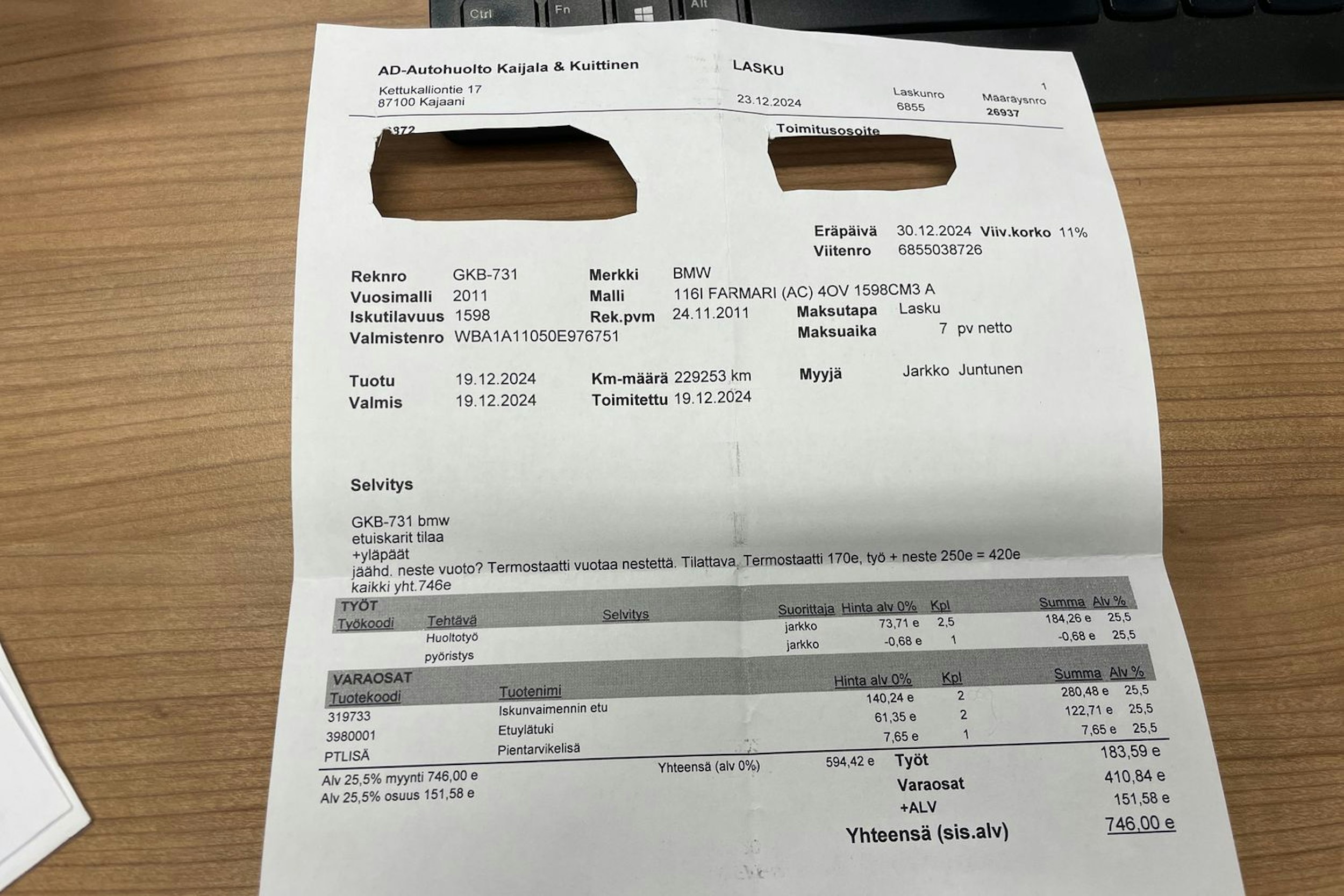 musta BMW 116 2011 kuva 33.