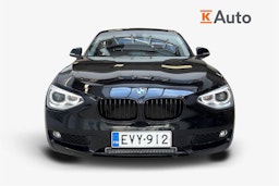 musta BMW 116 2012 kuva 5.
