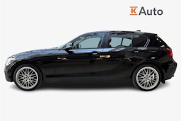 musta BMW 116 2012 kuva 6.