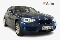 sininen BMW 116 2012 kuva 1.
